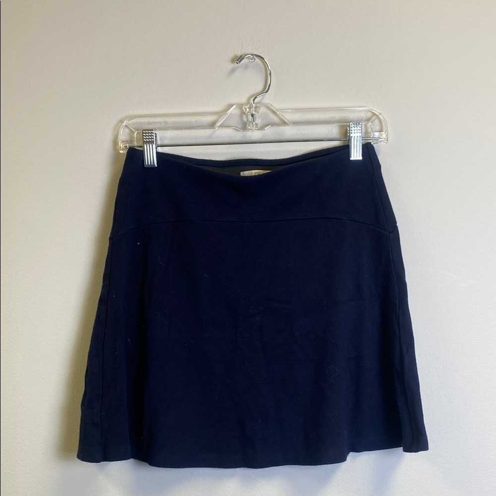 Loft Extra Small Classic Navy Skirt